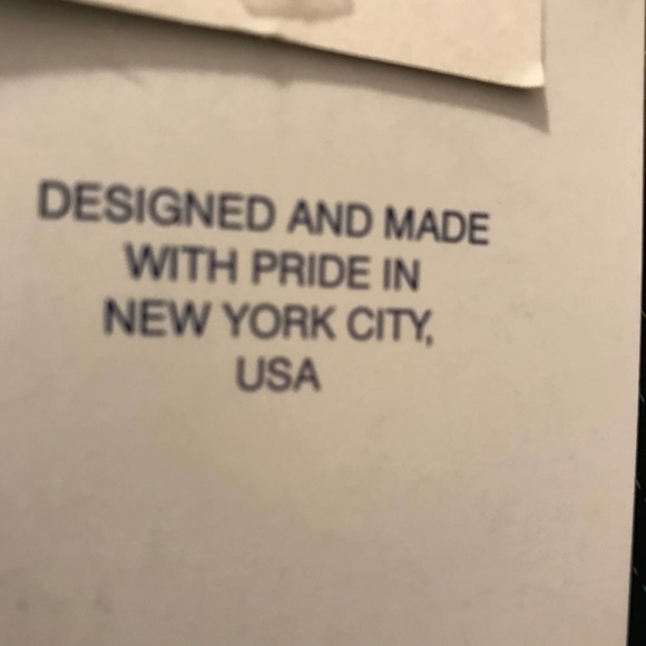 Randy Kemper Blue Pinstripe Jacket w/Gold Chain Embellishment, New, Size 8 - Picture 7 of 7